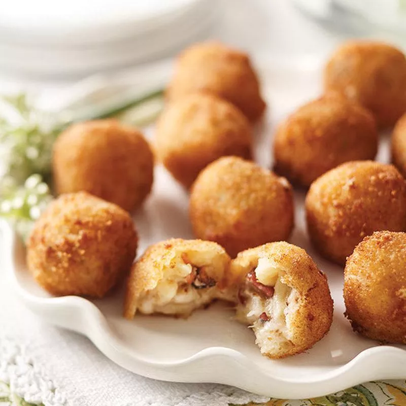 Bacon Mac & Cheese Bites